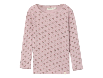 Lil Atelier violet ice floral blouse